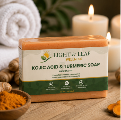 Kojic Acid & Turmeric Soap | Brightening Daily Cleanser