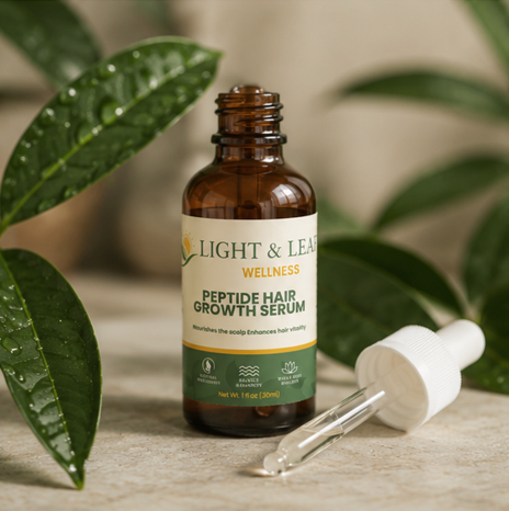 Peptide Hair Growth Serum | Scalp Nourishment & Hair Vitality