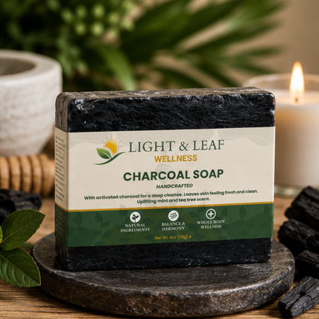 Charcoal Soap | Deep Cleansing Daily Bar