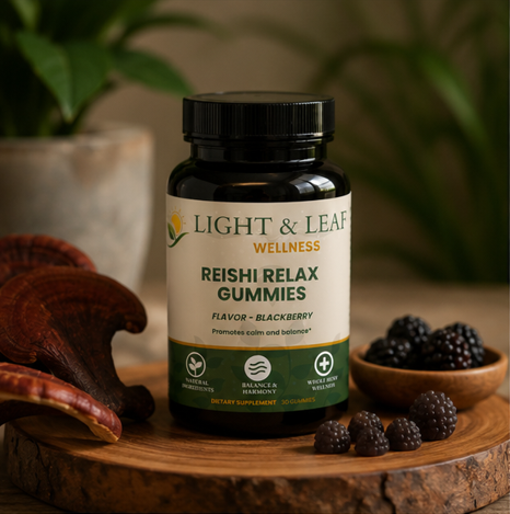Reishi Relax Gummies | Calm & Mood Support