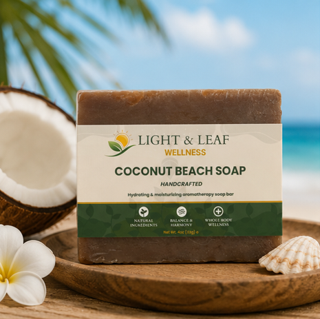 Coconut Beach Soap | Tropical Moisturizing Bar