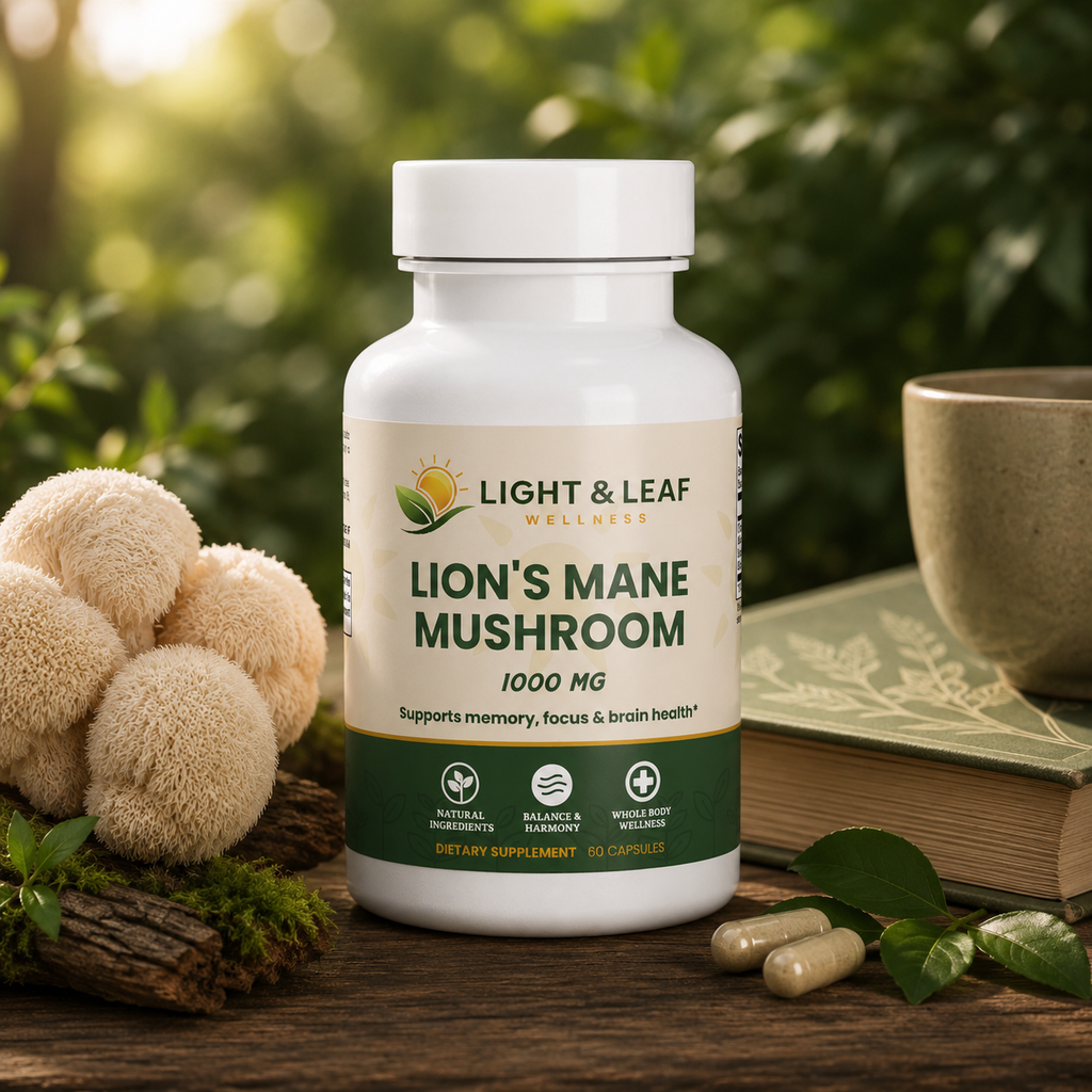 Lion's Mane Mushroom Capsules | Cognitive Support Formula