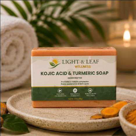 Kojic Acid & Turmeric Soap | Brightening Daily Cleanser