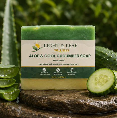 Aloe & Cool Cucumber Soap | Refreshing Hydration Bar