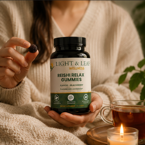 Reishi Relax Gummies | Calm & Mood Support