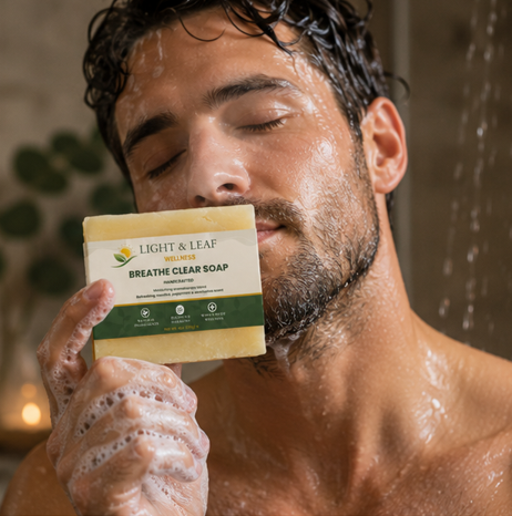 Breathe Clear Soap | Refreshing Aromatherapy Bar