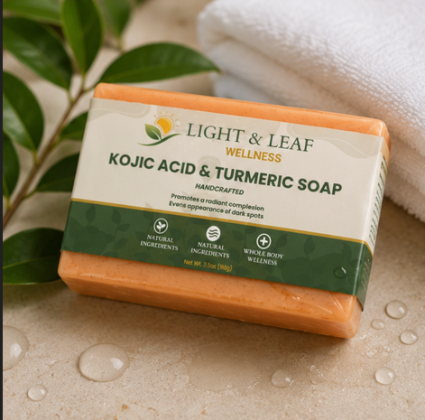 Kojic Acid & Turmeric Soap | Brightening Daily Cleanser