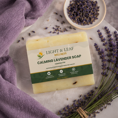 Calming Lavender Soap | Relaxing Aromatherapy Bar