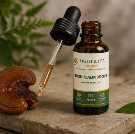 Reishi Calm Drops | Relaxation & Stress Support