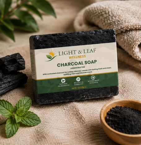 Charcoal Soap | Deep Cleansing Daily Bar