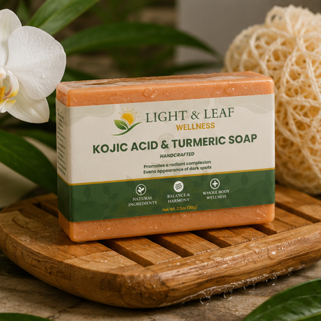 Kojic Acid & Turmeric Soap | Brightening Daily Cleanser