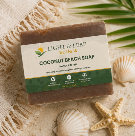 Coconut Beach Soap | Tropical Moisturizing Bar