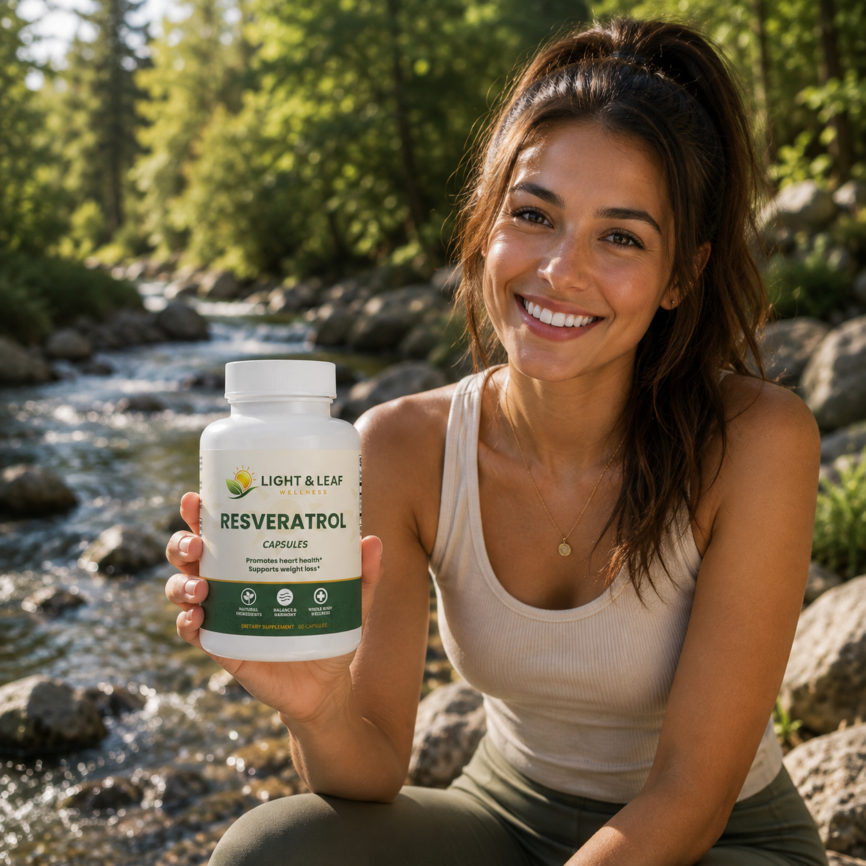 Resveratrol Antioxidant Capsules | Healthy Aging & Cellular Wellness