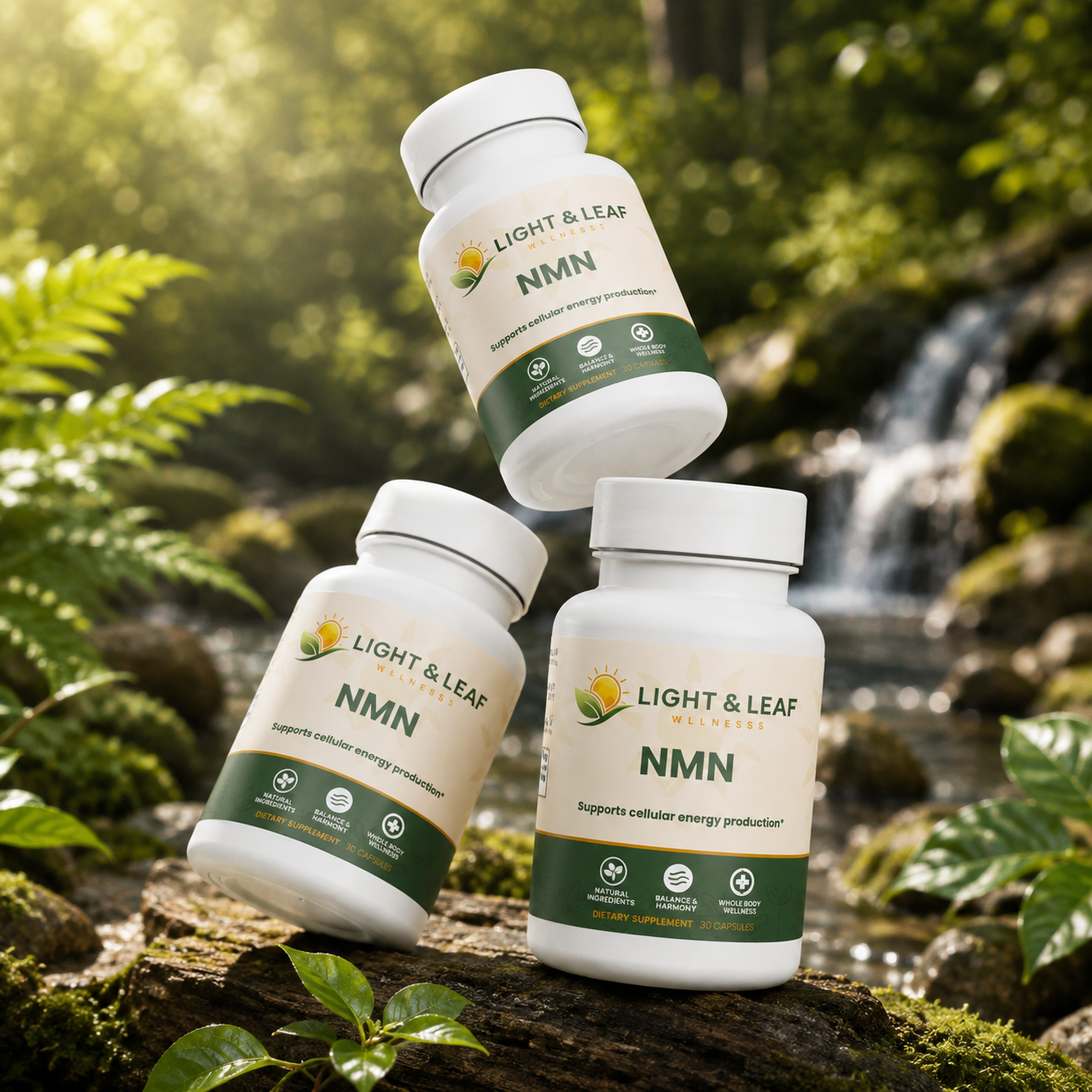 NMN (Nicotinamide Mononucleotide) Capsules | Cellular Energy & Healthy Aging