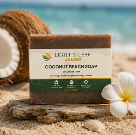 Coconut Beach Soap | Tropical Moisturizing Bar