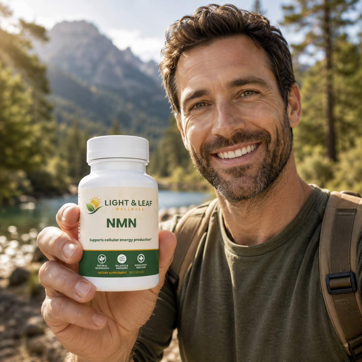 NMN (Nicotinamide Mononucleotide) Capsules | Cellular Energy & Healthy Aging