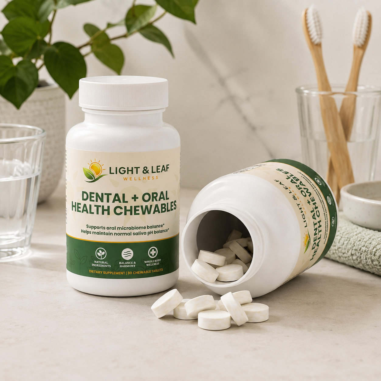 Dental + Oral Health Chewables | Healthy Gums & Fresh Breath