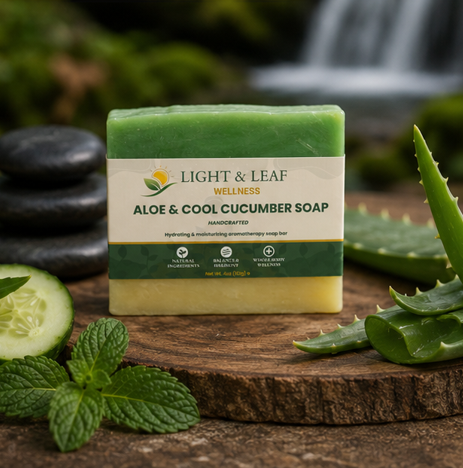 Aloe & Cool Cucumber Soap | Refreshing Hydration Bar