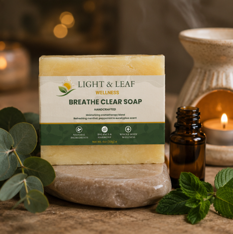 Breathe Clear Soap | Refreshing Aromatherapy Bar