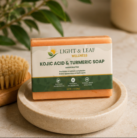 Kojic Acid & Turmeric Soap | Brightening Daily Cleanser