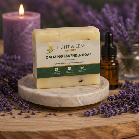 Calming Lavender Soap | Relaxing Aromatherapy Bar