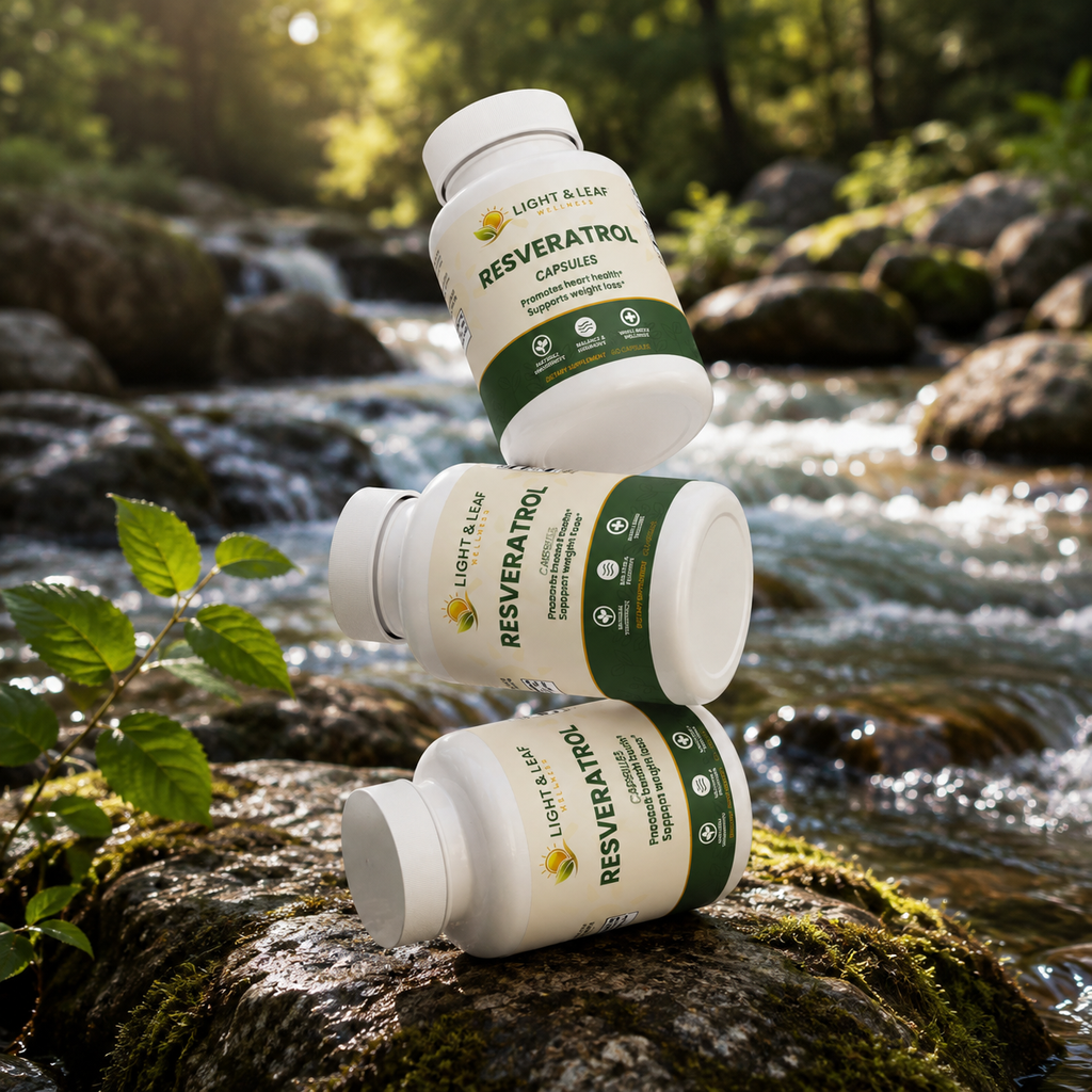 Resveratrol Antioxidant Capsules | Healthy Aging & Cellular Wellness