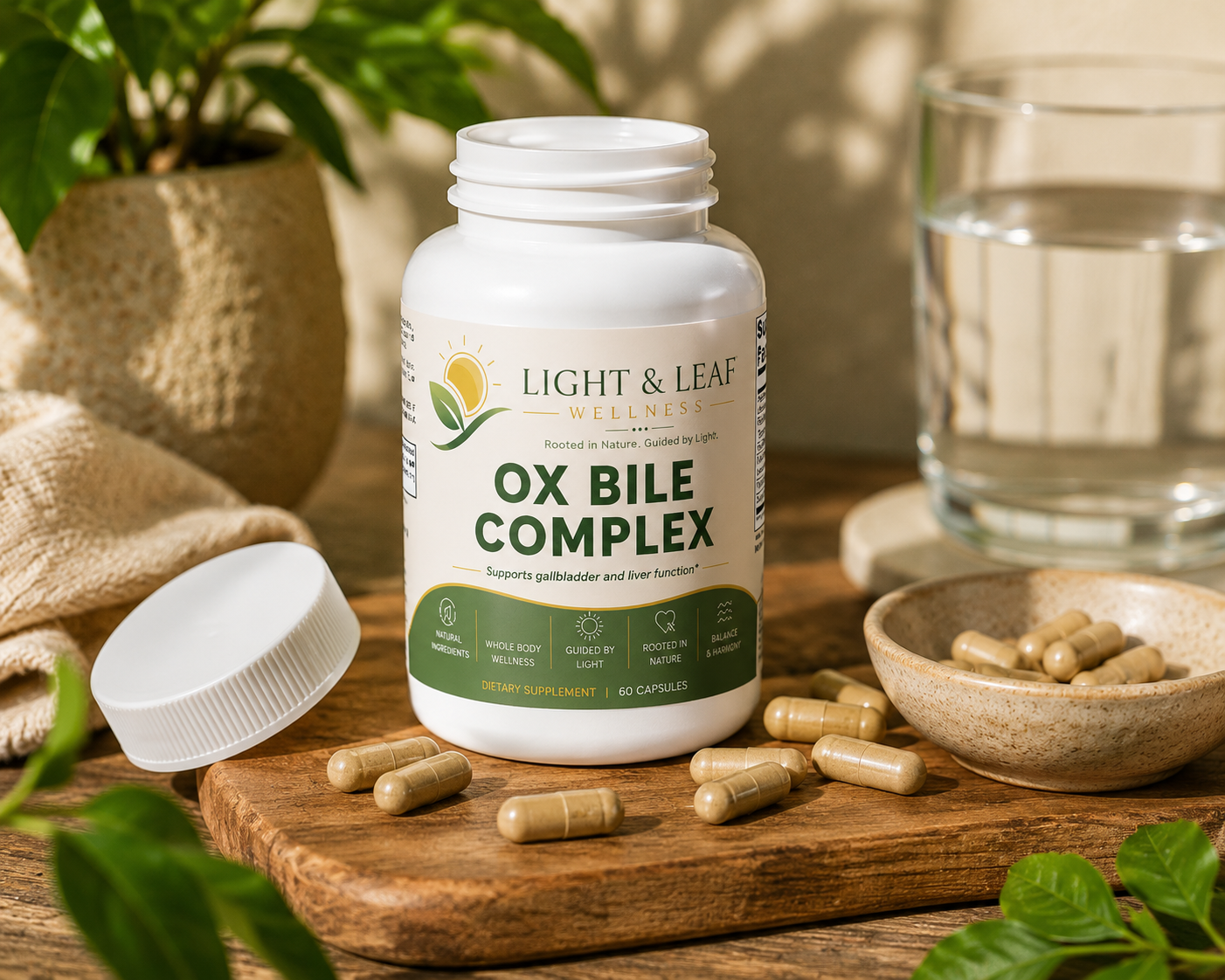Ox Bile Digestive Support Capsules