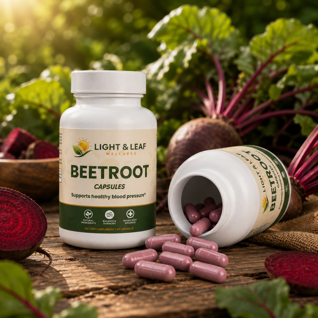 Beetroot Nitric Oxide Support | Circulation & Heart Health Formula