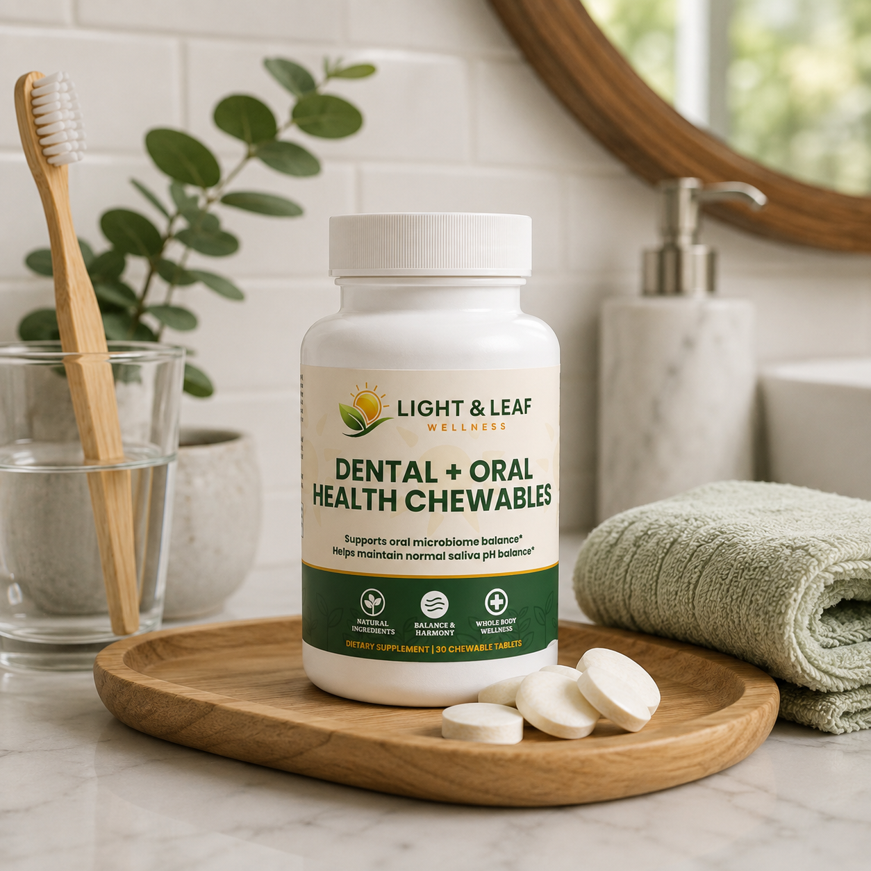 Dental + Oral Health Chewables | Healthy Gums & Fresh Breath