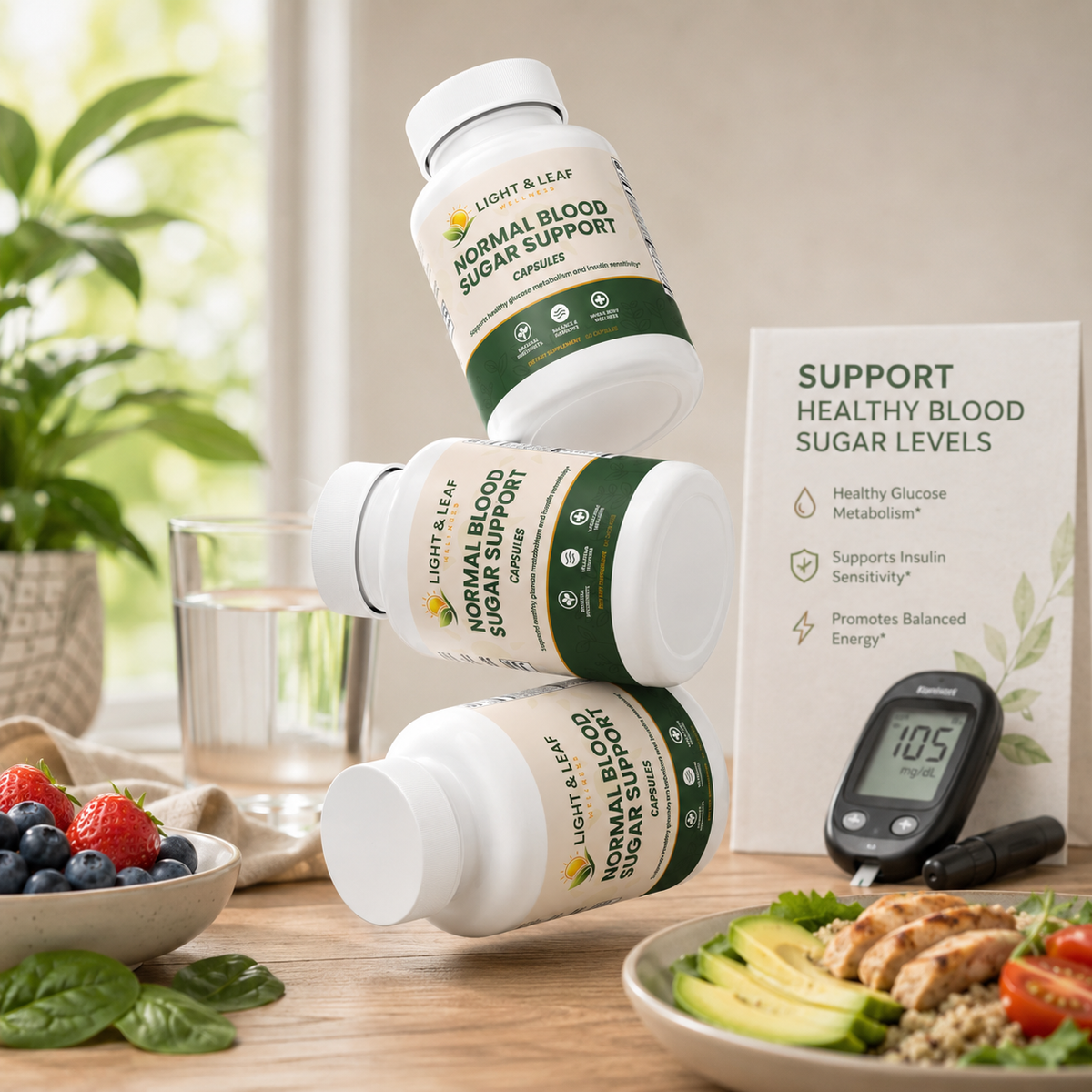 Normal Blood Sugar Support | Healthy Glucose & Metabolic Wellness