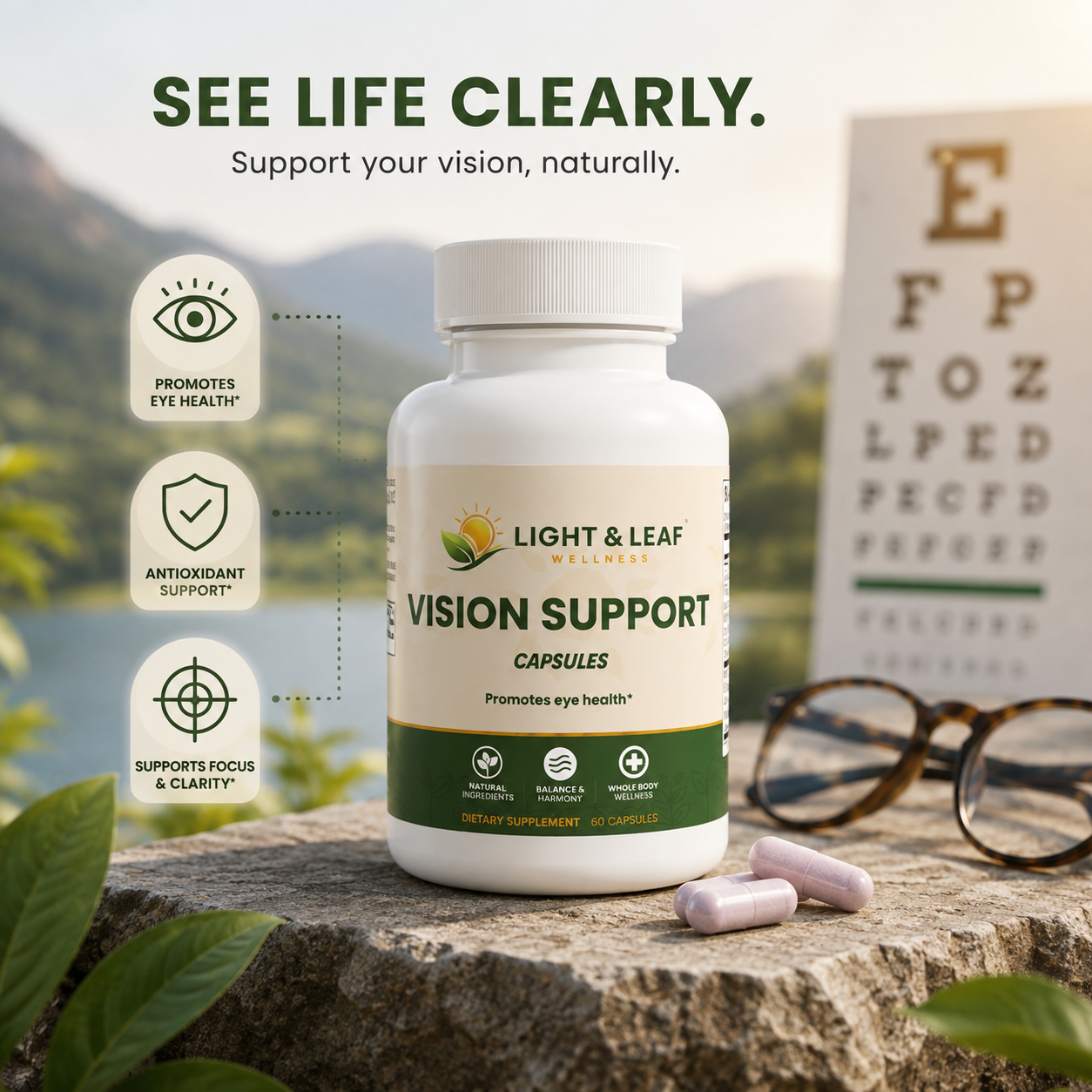Vision Support | Eye Health & Visual Wellness Formula