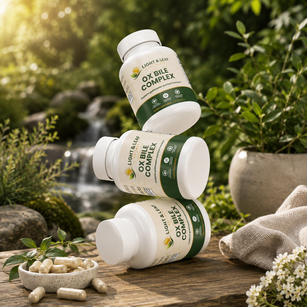 Ox Bile Digestive Support Capsules | Digestive Health & Nutrient Absorption