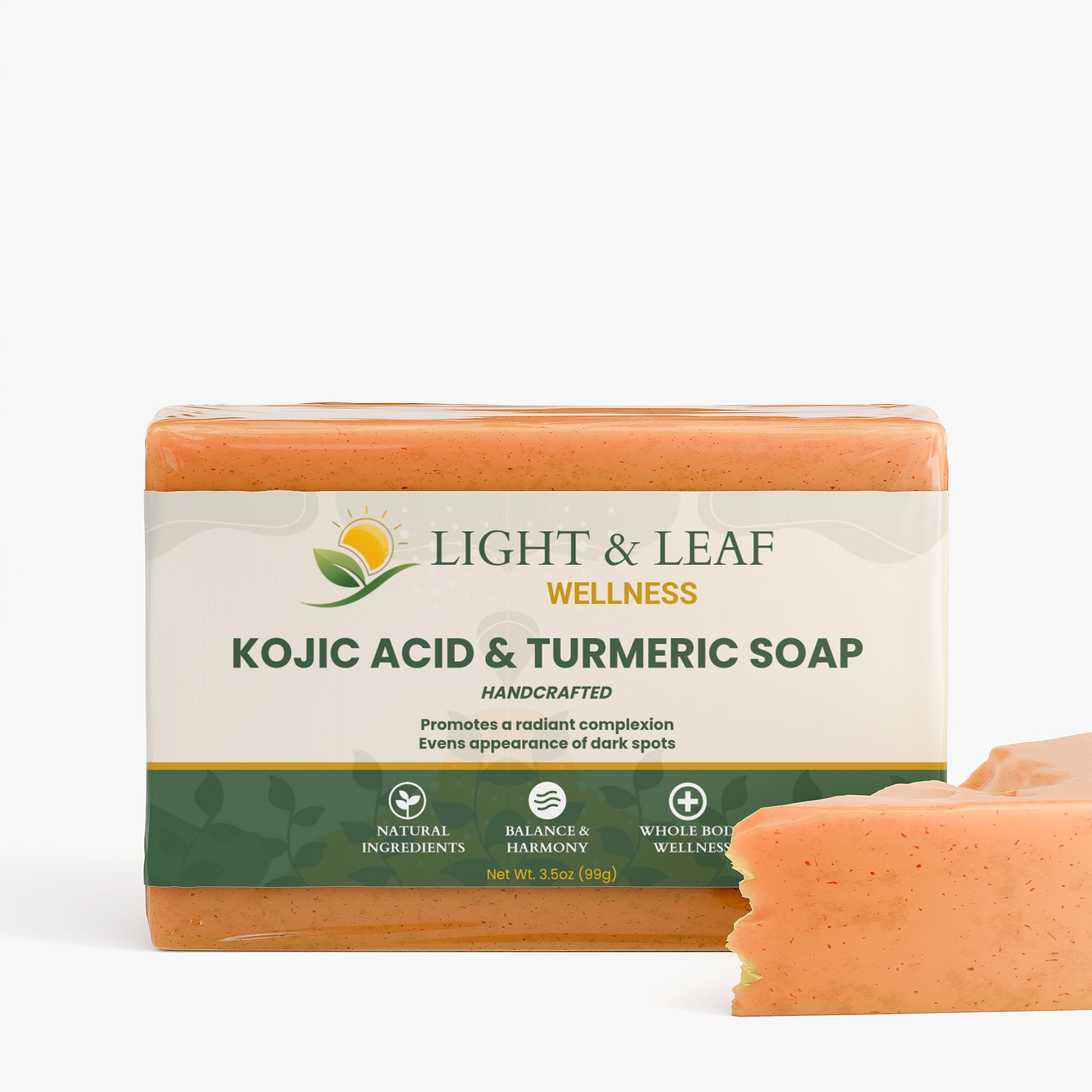 Kojic Acid & Turmeric Soap | Brightening Daily Cleanser