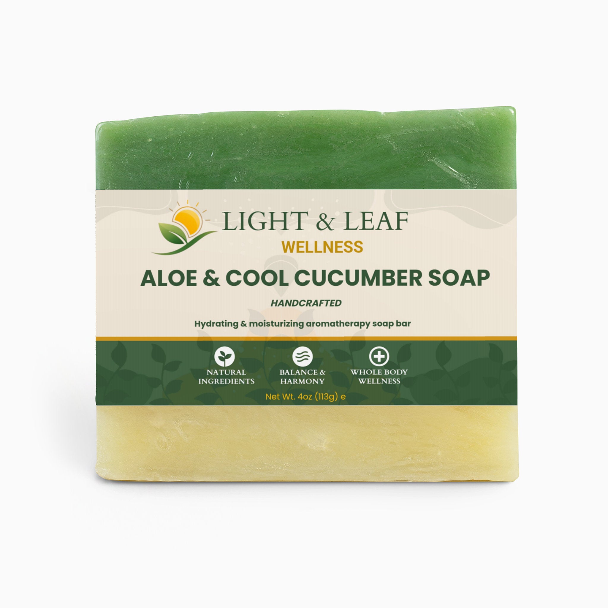 Aloe & Cool Cucumber Soap | Refreshing Hydration Bar