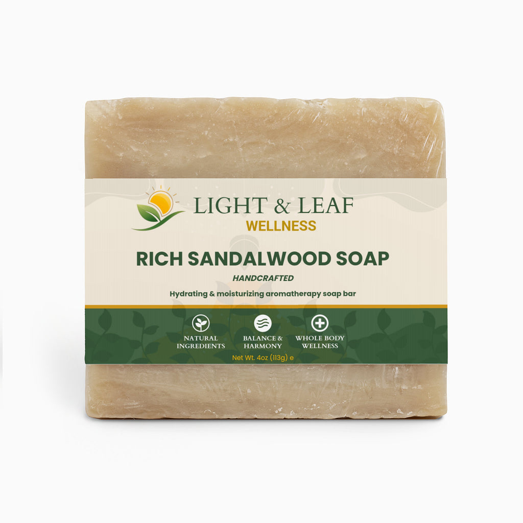 Rich Sandalwood Soap | Grounding Aromatherapy Bar