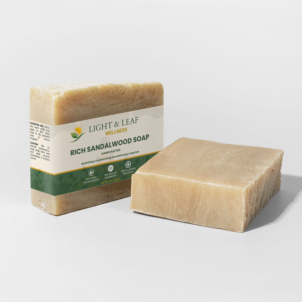 Rich Sandalwood Soap | Grounding Aromatherapy Bar