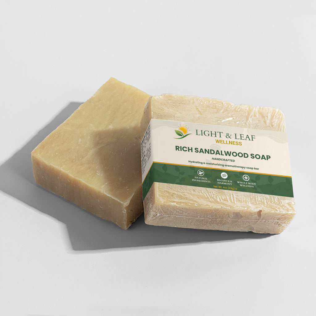 Rich Sandalwood Soap | Grounding Aromatherapy Bar