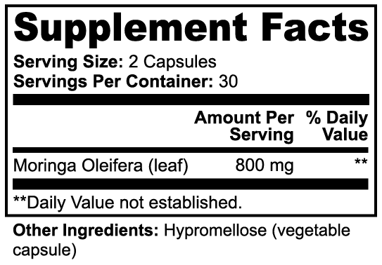Moringa Pure | 60 Capsules