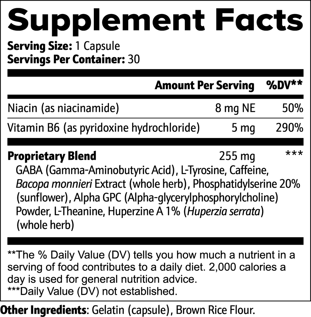 Cognitive Support | 30 Capsules