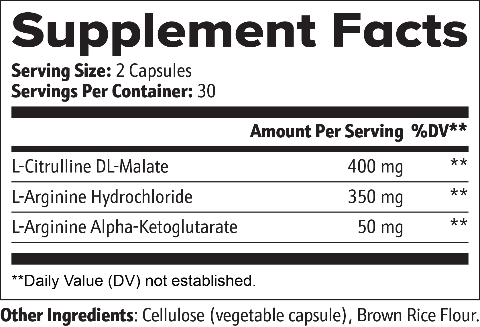 Nitric Oxide Performance Support