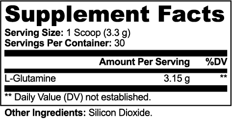 L-Glutamine Supplement | Digestive & Gut Health Support